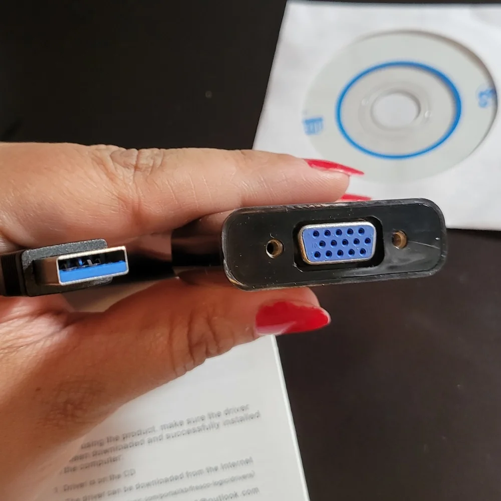 USB 3.0 To VGA Adapter. NIP